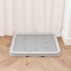 No Margin 寵物貓砂盆小, 現代灰, 1個