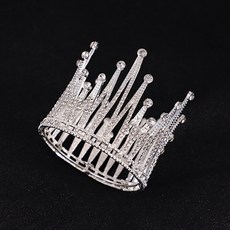 LUNA GLAM 婚禮小公主框架Biz皇冠H288, 銀色, 1個