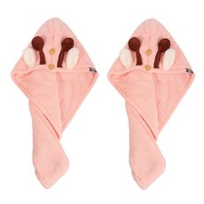 柔軟乾髮巾 SG18, 款式3, 2個