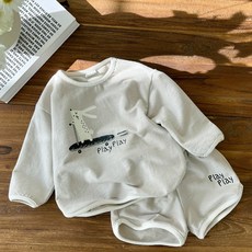 BEBENINE 幼兒兔兔遊戲上下衣套裝