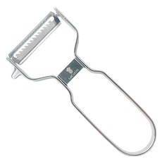La Cucin 全不鏽鋼手持刨絲器, 銀, 1個