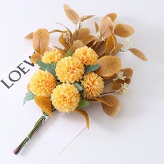 Melanne人造花室內裝飾花叢花束, 06