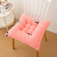 Mondspot 超細纖維熊貓防滑綁帶椅墊坐墊 YY57472