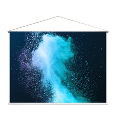 UNCINE 4:3 掛軸式投影布幕 1000 x 800 mm, J-SV050