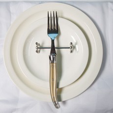 LAGUIOLE 拉吉爾 Jangneron晚餐叉 21.3cm, 香檳金, 1個