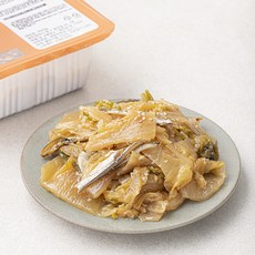 비움반찬 묵은지 멸치 조림, 340g, 1개
