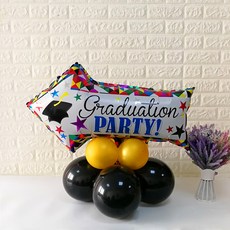 와우파티코리아 졸업 풍선기둥 세트, 화살표 졸업파티, 4세트