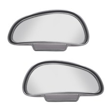 ACEPEED 車用後視鏡輔助鏡組, 左側; 右側, 參考內容, 銀色, 1組