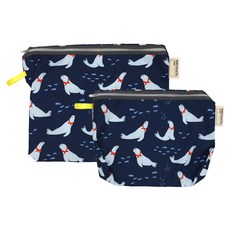 베베슈에뜨 유아용 방수 기저귀 + 도시락 파우치 세트, 언더더씨