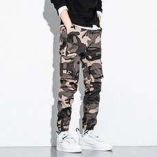 男款 Market A 軍事迷彩工裝褲