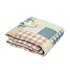 棉混紡雙面電熱毯 SAF-D127, 歐式格紋, D(135 x 180cm)