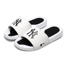 MLB 紐約洋基隊墊底拖鞋, 白色的, 270