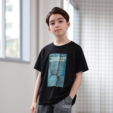 KISPO 兒童天藍色T恤