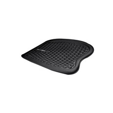 어반카 라운드 엠보싱 시트 방석, 블랙, 1개