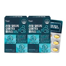 퍼니트 리얼 알티지 오메가3 플러스, 30정, 2개
