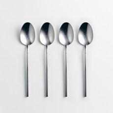 SERATOGA Cielo 石洗餐具 甜點匙, 4個, 單一顏色