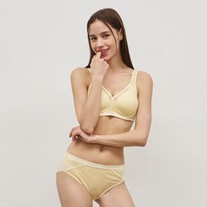 푸마바디웨어 여성용 군살커버 브라 팬티 세트