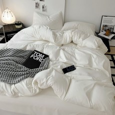 MEZAME HOME 薄被套 SIMPLE-W-Y, 奶昔白