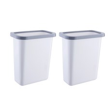 모어디어 주방 싱크대 걸이 음식물 쓰레기통 2p, 화이트