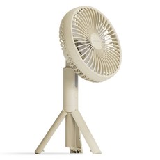 아이리버 스톰 점보팬 탁상용 선풍기, IJF-4000T, 크림베이지