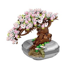 LOZ迷你塊花系列_櫻花盆, 花系列_櫻花盆