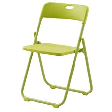 에이홈 휴대용 풀컬러 감성 접이식 야외 체어, 그린, 1개