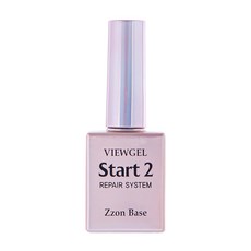 VIEWGEL Zzon Base 美甲底層凝膠, 找回指甲強韌度 維持指甲健康, 富含蛋白質與鈣, 透明, 10ml, 1瓶