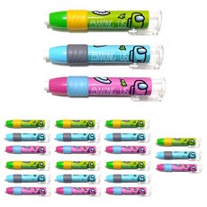 Feelbox Ermonus 鋒利型橡皮擦, 24個, 混合顏色