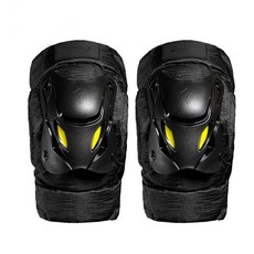 SULAITE 生存遊戲騎車護膝 短款 25-AA235 2入, 黑色