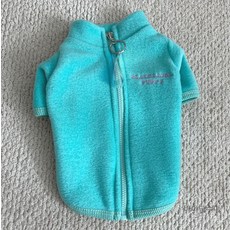 Baidamsumi 狗狗馬卡龍刷毛拉鍊外套, 薄荷綠