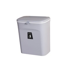 구디푸디 슬라이딩 음식물 쓰레기통 대 + 리필봉투 20p, 그레이(쓰레기통), 1개