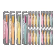 O-ZONE ROYAL Dr. Long 微細刷毛牙刷, 1個, 20入