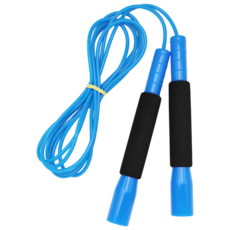 JFROPE 海綿高速跳繩, 藍色, 1個