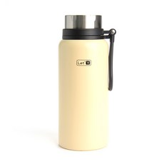 Let'Y Outdoor 保溫隨行杯, 象牙白, 950ml, 1個