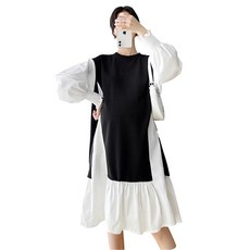 孕婦時尚連身裙