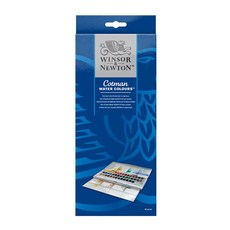 WINSOR&NEWTON 溫莎牛頓 Cotman塊狀水彩組, 1000g, 45種顏色