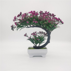 소울리치 분위기 좋은 꽃나무 조화, 자주색, 1개