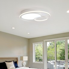 hit LIGHTING LED 摩登 50W 房間吸頂燈, 白色