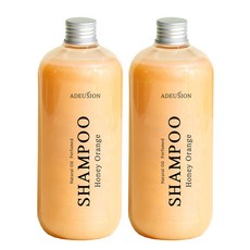 ADEUSION 香氛精油洗髮乳 蜂蜜橙香, 500ml, 2瓶