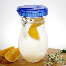 WaLLpo 陶罐水瓶, 5個, 900ml, 混合顏色