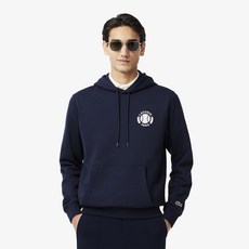 라코스테 남성용 테니스 후드티