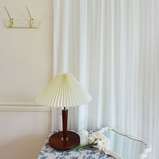 Sarah Haus 壓花愛心遮擋簾子 杆掛型