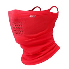 9FX 運動涼感耳掛式透氣面罩, 紅色, 1件