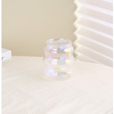 MAKA 홀로그램 내열 짐 언더락 300ml GOF-12, 1개