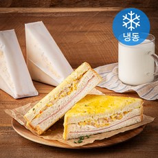 진신 참치햄 갈릭구샌 구운 샌드위치 (냉동), 98g, 4개입, 1개