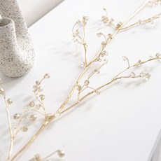 flowertree 室內牆面裝飾 金色寶石掛飾 120cm, 混色