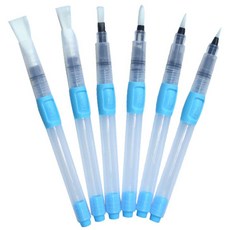 水彩毛筆 B型 6件組, 1套