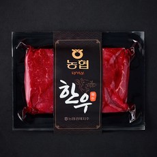 농협 한우 1등급 우둔 육전용 (냉장), 1개, 300g