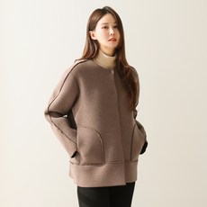 프롬코 여성용 핸드메이드 하프 코트 FRC137