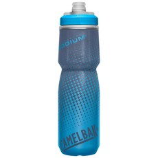 CAMELBAK Podium Chill 單車保溫水壺, 藍點, 710ml, 1個